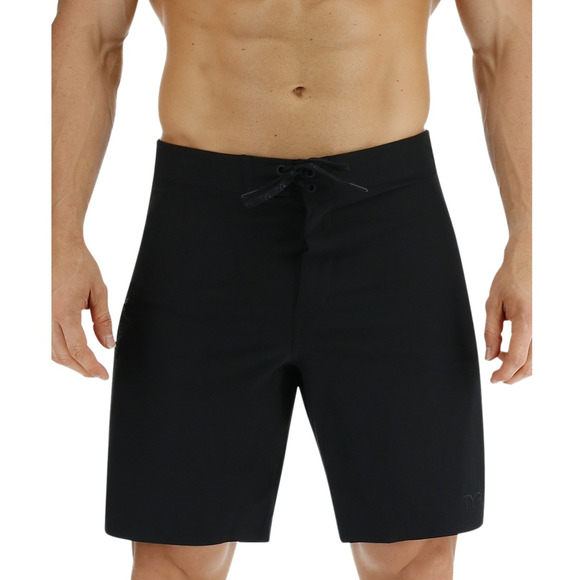 TYR Men Mobius Solid Performance 9" Board Shorts Black 36X9 - Picture 1 of 1